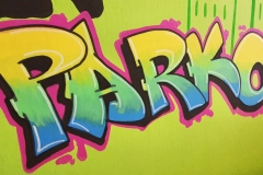 Malování graffiti uměleckým stylem od Dave Art
