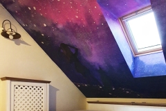 Malba hvězd na zeď od Dave Art