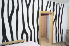 Jednoduchá Malba na Zeď v Pokoji - Minimalistický Styl od Dave Art