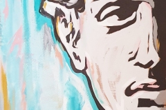 Malba Davida Sochy na Zeď - Umělecká Práce od Dave Art