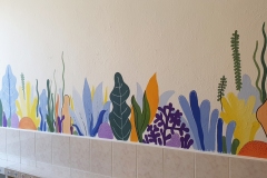 Malba na stěnu ve školce rostliny - Dave Art
