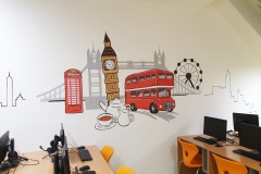 Malba učebny angličtiny - Dave Art